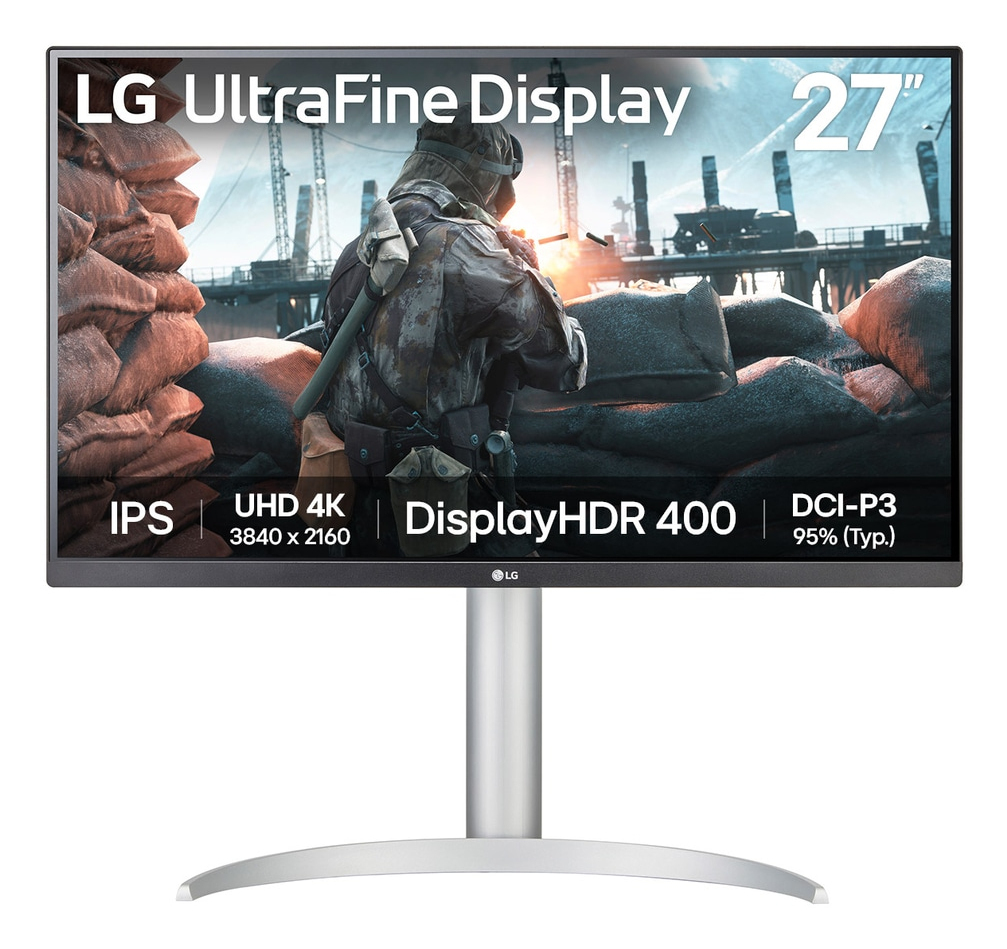 LG 27UP650K-W Monitor PC 68,6 cm (27") 3840 x 2160 Pixel 4K Ultra HD Bianco