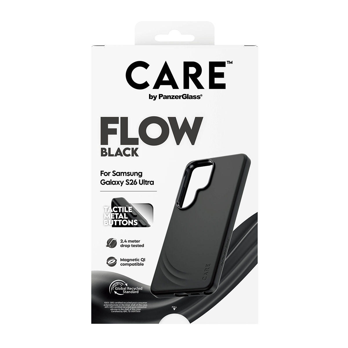 PanzerGlass CARE™ by PanzerGlass® Flow Case Black w. Qi Samsung Galaxy S26 Ultra – image 3