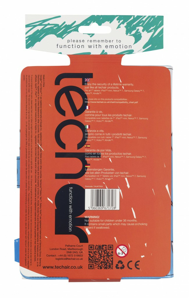 Techair Dolphins 17.8 cm (7") Folio Blue, White – image 8