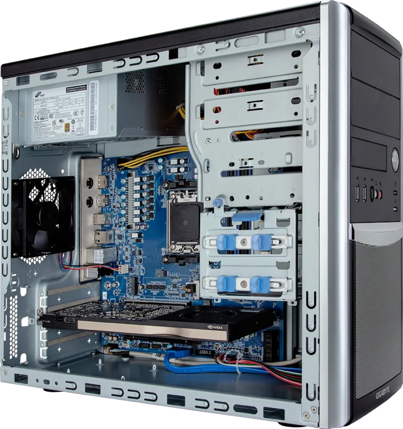 GIGABYTE W332-Z00 AMD B650E Socket AM5 Mini Tower Black, Grey – image 6