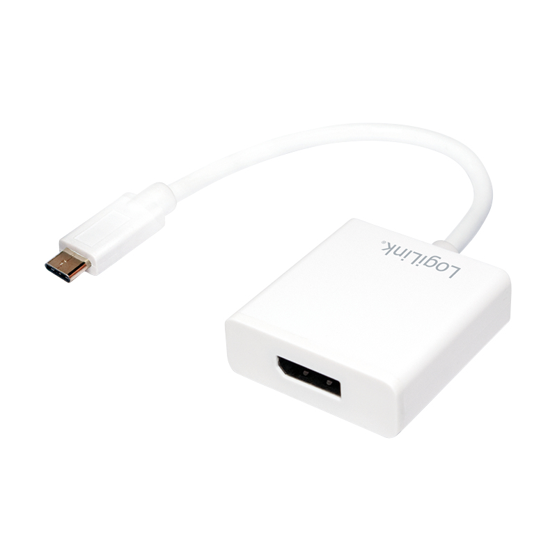 LogiLink 0.14m, USB-C 3.1/DisplayPort