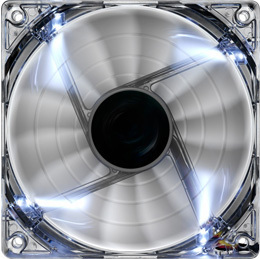 Aerocool Shark Fan White Edition 12cm – image 2