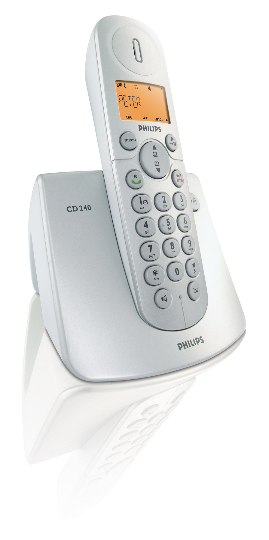 Philips CD2401S Cordless telephone