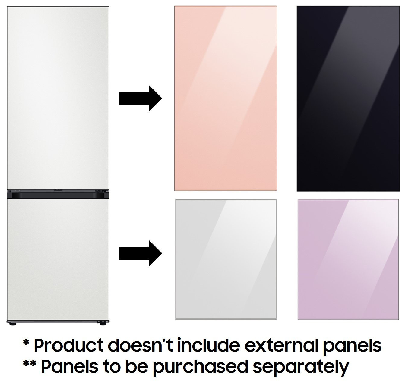 Samsung Bespoke Classic SpaceMax™ Fridge Freezer RB34A6B0EAP – image 2