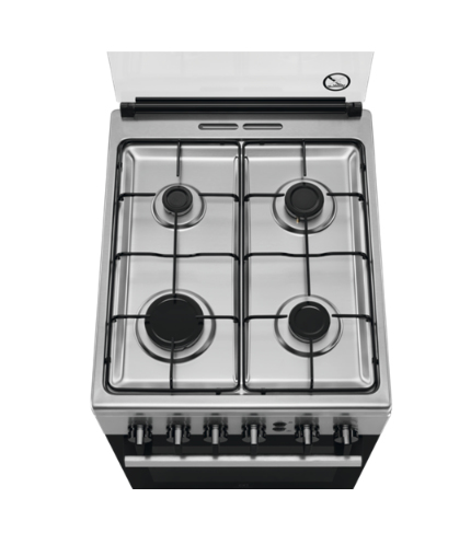 Electrolux LKG500000X Freestanding cooker Gas Black, Stainless steel – image 3