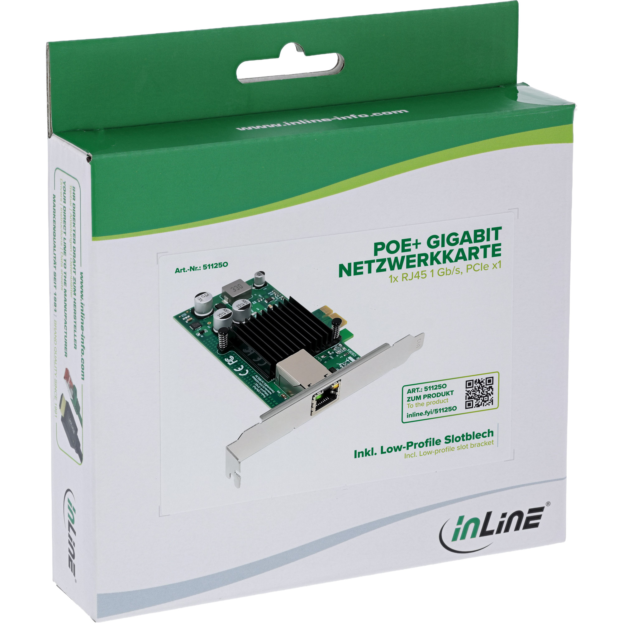 InLine 51125O interface cards/adapter Internal – image 1
