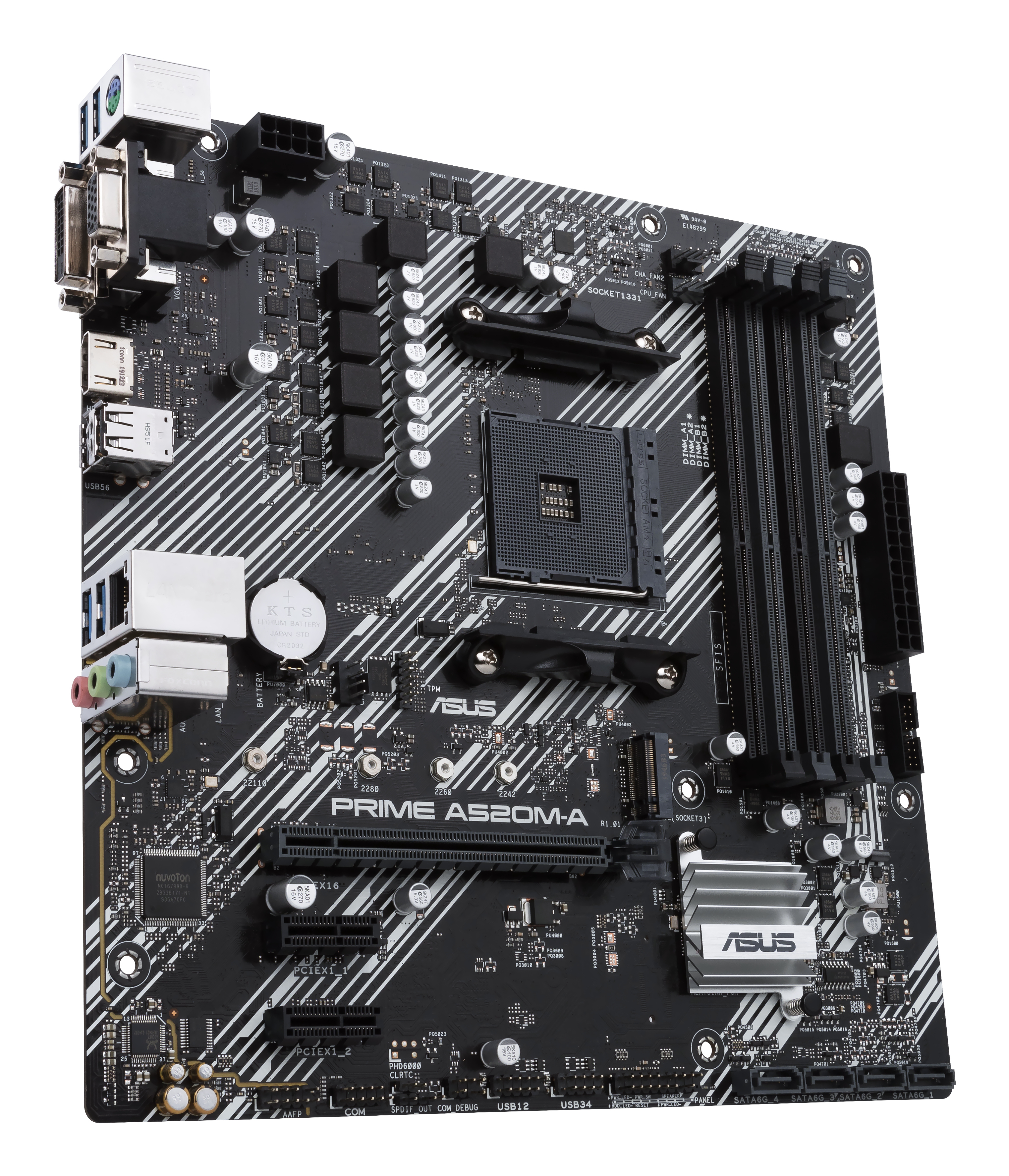 Tarjeta Madre ASUS PRIME A520M-A II/CSM - Socket AM4 - 4xDDR4 - 2133/3200/4800(OC) MHz - HDMI - VGA - DisplayPort - USB 2.0/3.2 - Micro ATX - PRIME A520M-A II/CSM Tarjeta Madre ASUS PRIME A520M-A II/CSM - Socket AM4 - 4xDDR4 - 2133/3200/4800(OC) MHz - HDMI - VGA - DisplayPort - USB 2.0/3.2 - Micro ATX - PRIME A520M-A II/CSM