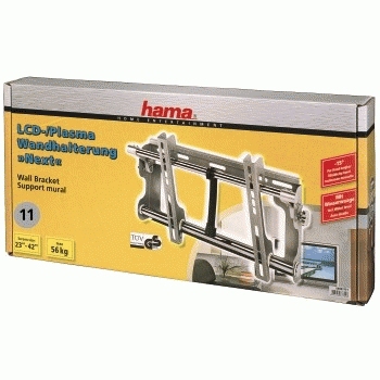 Hama "Next" Plasma/LCD Wall Bracket, VESA 400x300, can be tilted – image 5