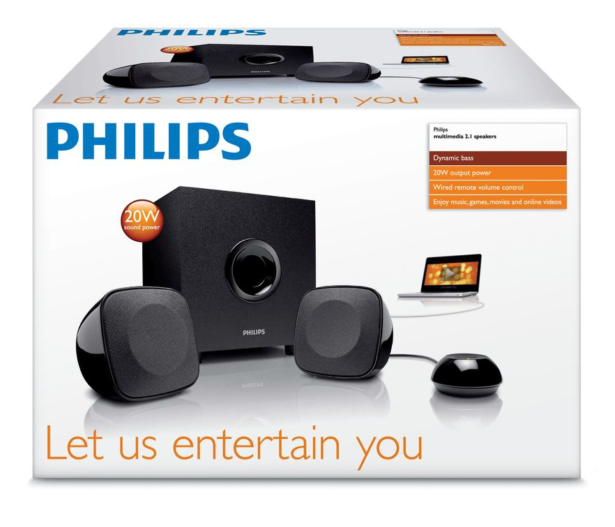 Philips Multimedia Speakers 2.1 SPA1315/93 – image 2