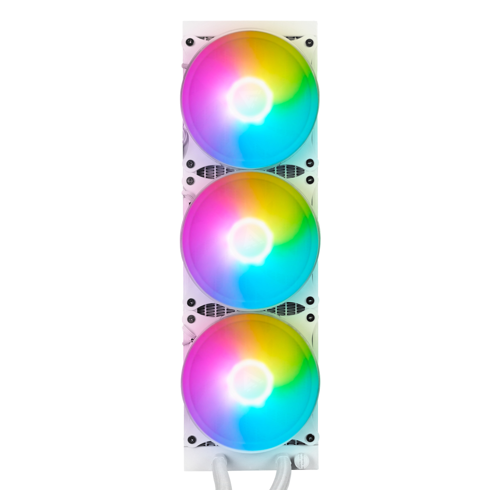 Enfriamiento Líquido Game Factor LQG700 - 3 Ventiladores - 2550 RPM - ARGB - Blanco - LQG700-WH Enfriamiento Líquido Game Factor LQG700 - 3 Ventiladores - 2550 RPM - ARGB - Blanco - LQG700-WH