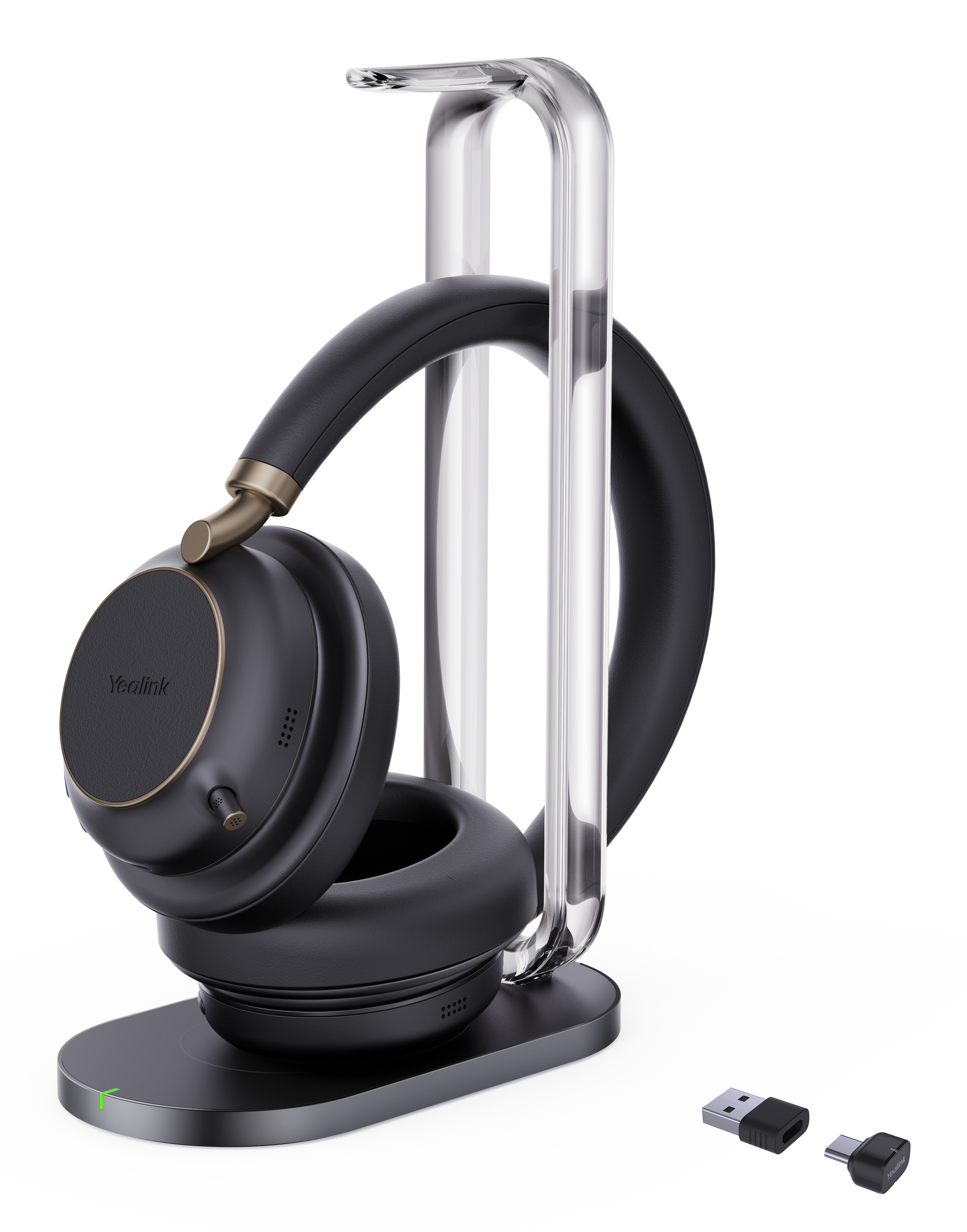Yealink BH76 Plus + Charging Stand UC USB-C/A Auricolare Wireless A Padiglione Musica e Chiamate USB Type-C / USB Type-A Blueto