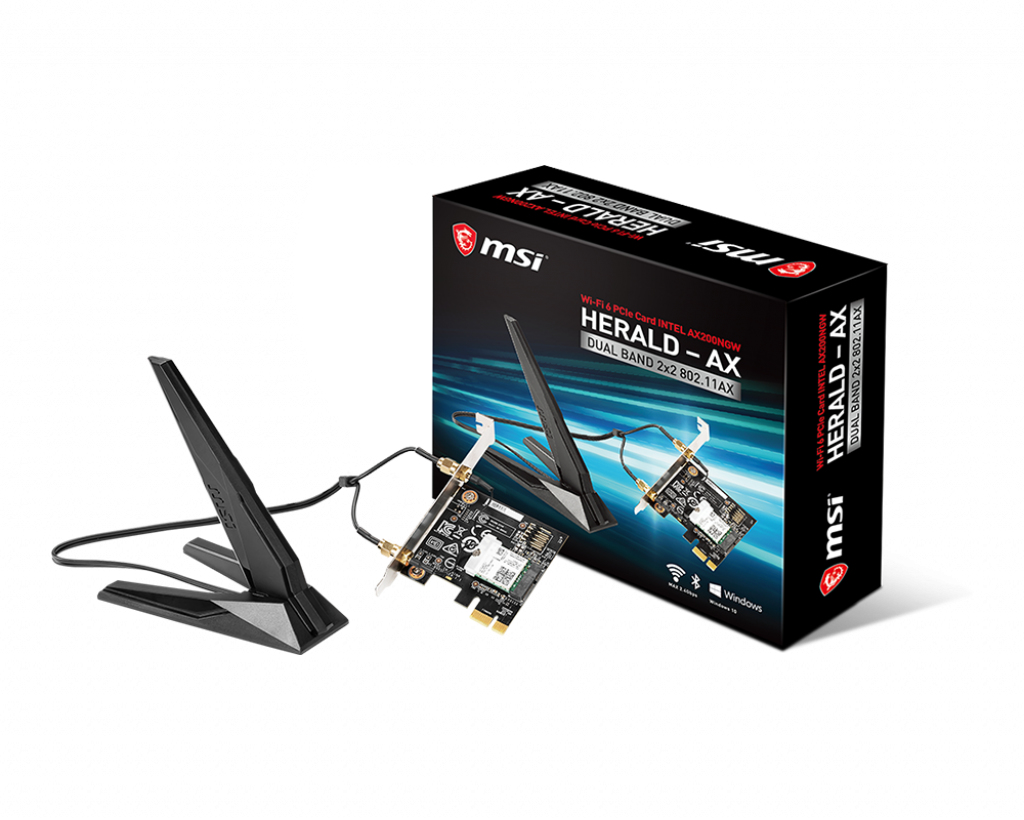 MSI HERALD-AX INTEL AX200NGW WI-FI 6 – image 1