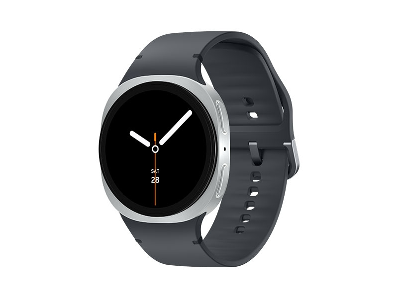 Samsung Galaxy Watch 8, Bluetooth, 40mm, Sport Band, White, S/M + Sport Band, Graphite, M/L – image 1