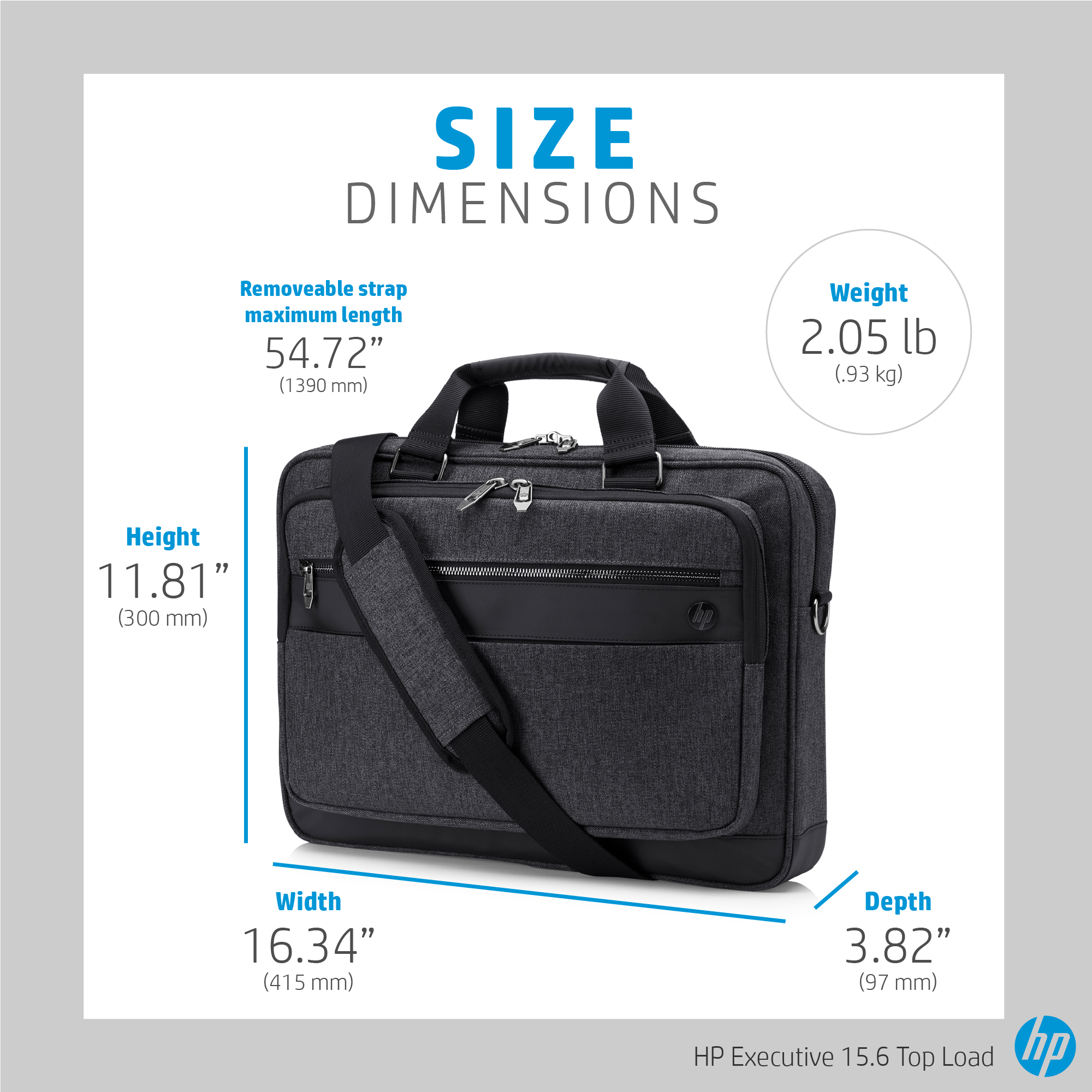 HP Executive 15.6 Top Load – image 9