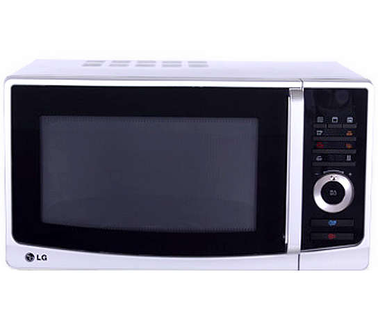 LG MH6589DRS microwave Silver – image 1