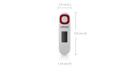 Samsung YP-U5JAW MP3/MP4 player MP3 player – image 2
