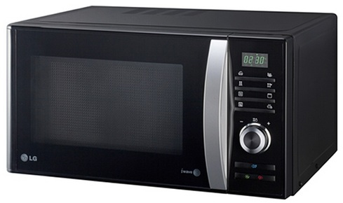 LG MH6382BB microwave Black Countertop – image 2