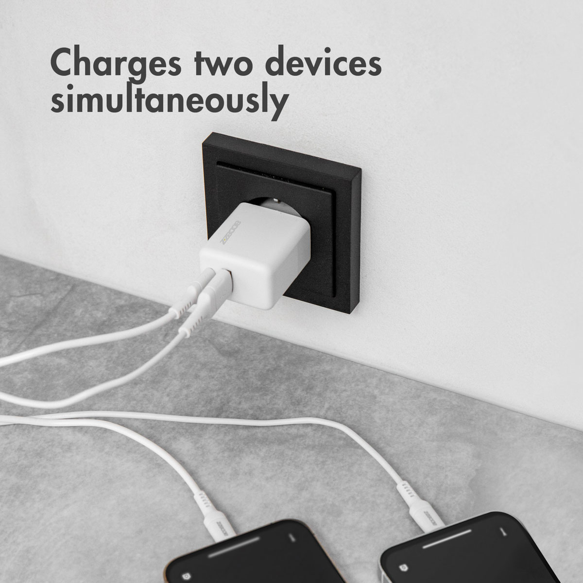 Accezz SH00046239 mobile device charger Universal White AC Fast charging Indoor – image 9
