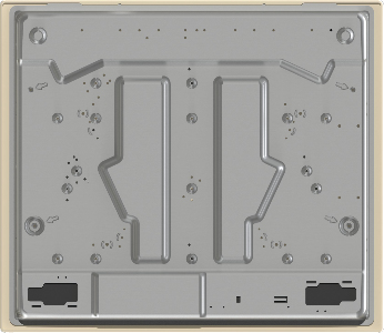 Gorenje GW6D42CLI hob Beige Built-in – image 3