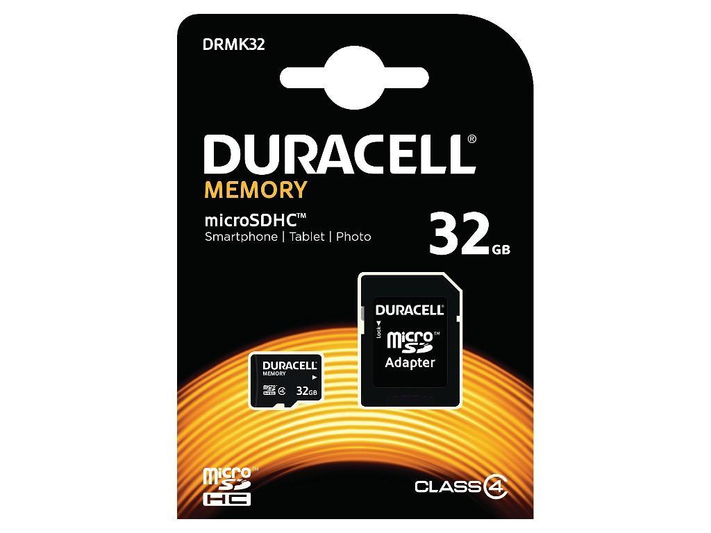 Duracell 32GB microSDHC Class 4 Kit – image 1