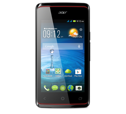 Acer Liquid Z200 10.2 cm (4") Dual SIM Android 4.4 3G 0.5 GB 4 GB Black – image 2