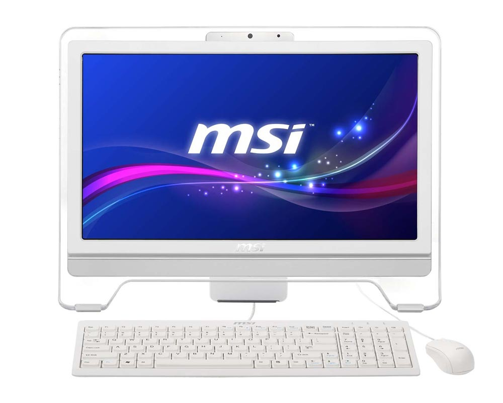 MSI AE2081-070RU (White) Intel G2030, iH61, DDR3*4Gb, HDD*500Gb, 20'', Tray-in DVD SuperM, GBLan, WCam, W7 HP, 65W, Retail – image 5