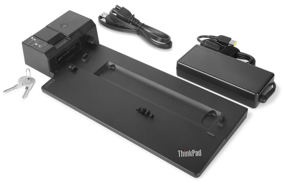 Lenovo 40AJ0135IS laptop dock/port replicator Docking Black – image 1