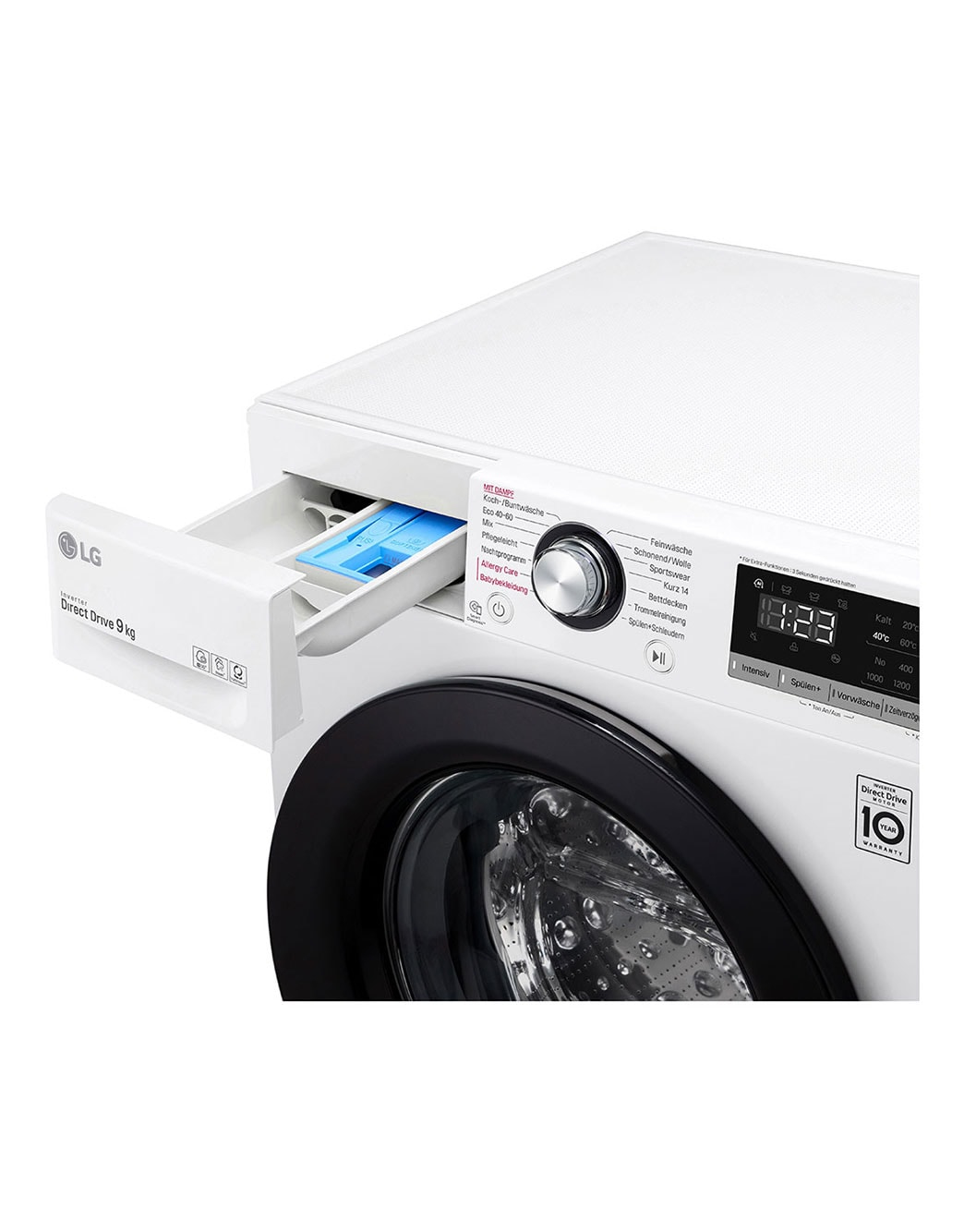 LG F4WV309SB washing machine Front-load – image 4