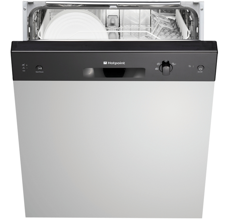 Hotpoint LFS114B dishwasher Semi built-in 12 place settings