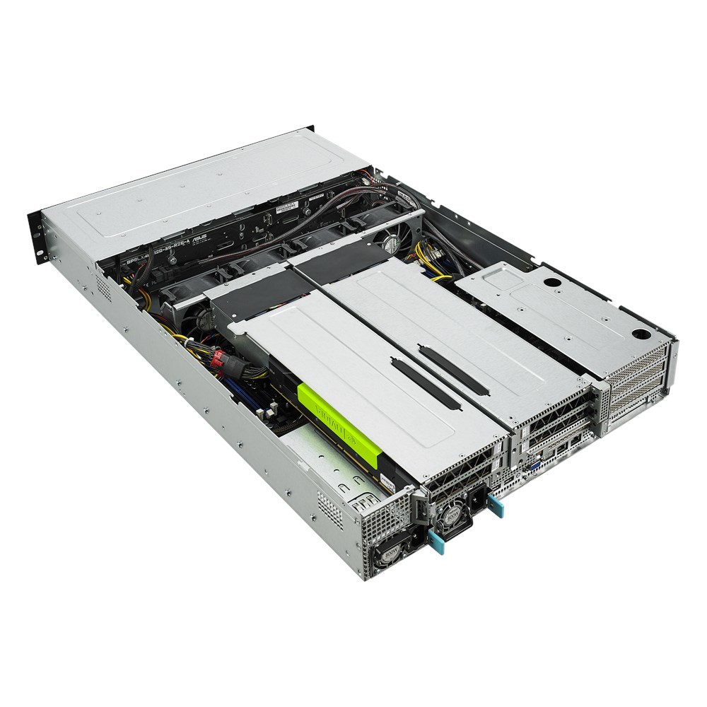 ASUS RS720-E9-RS8-G server barebone Intel® C621 LGA 3647 (Socket P) Rack (2U) Black, Grey – image 5