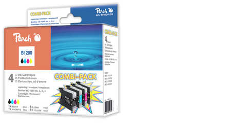 Peach 314999 ink cartridge 4 pc(s) Black, Cyan, Magenta, Yellow