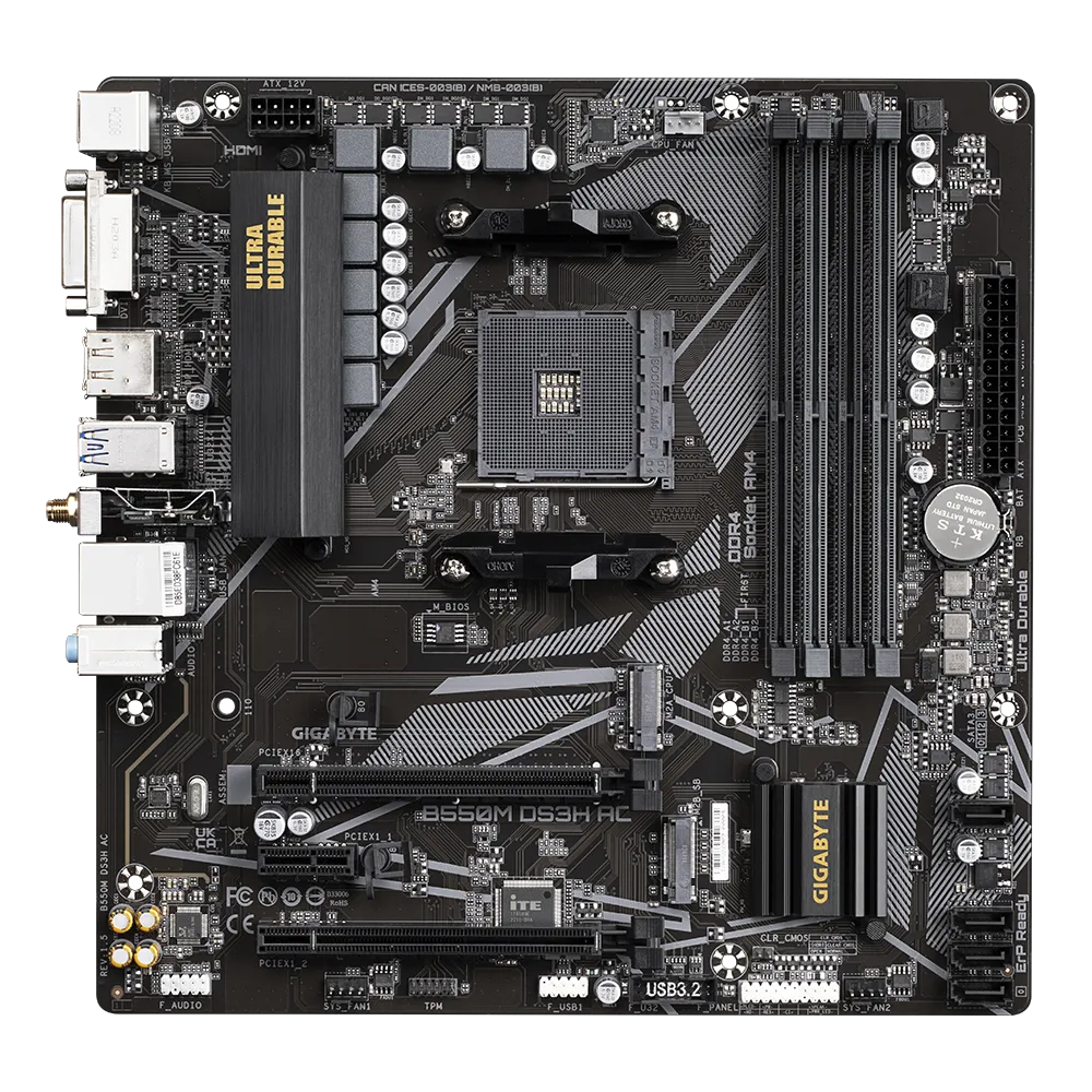GIGABYTE B550M DS3H AC REV. 1.5 – image 4