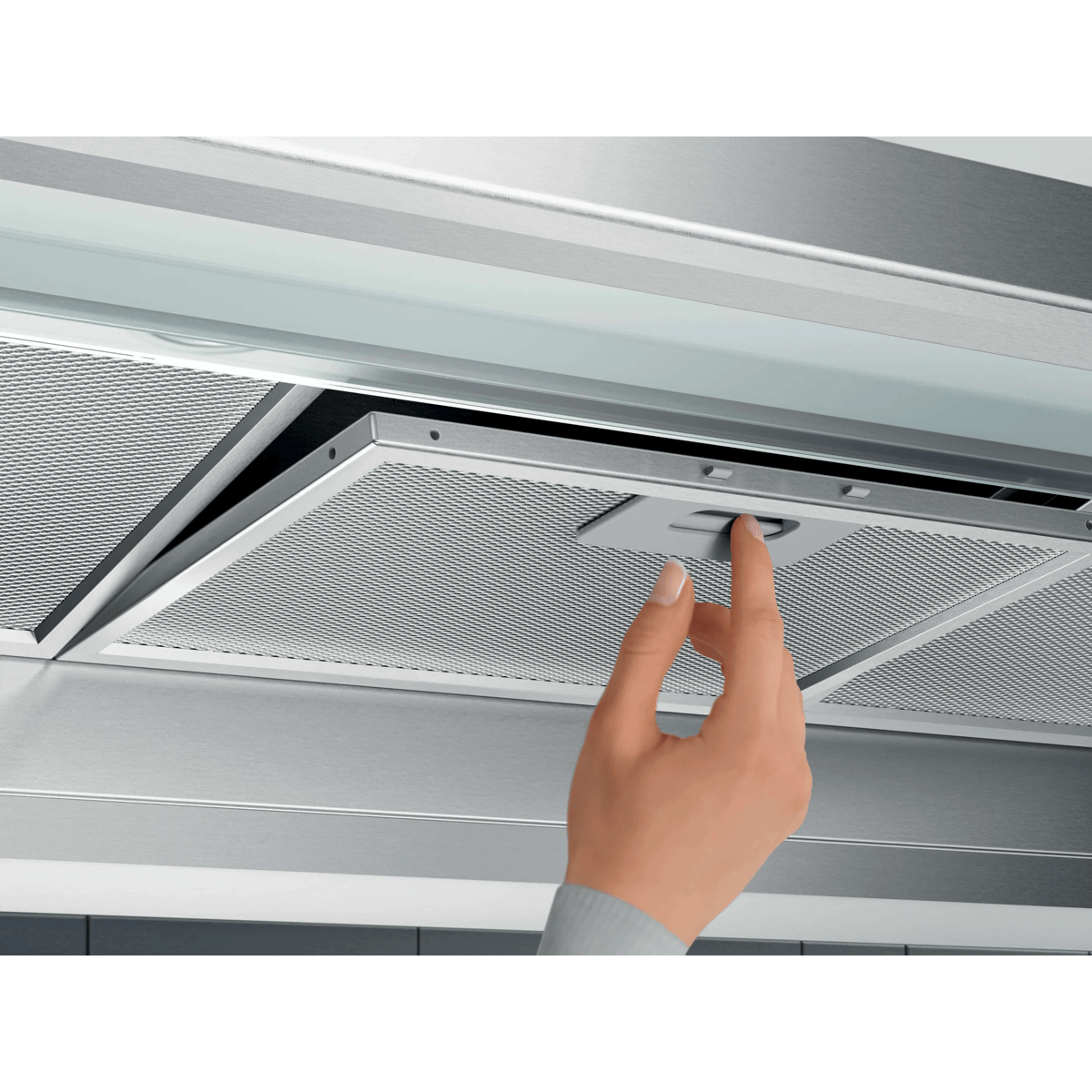 Electrolux LFP329X Semi built-in (pull out) Grey, Stainless steel 400 m³/h – image 4