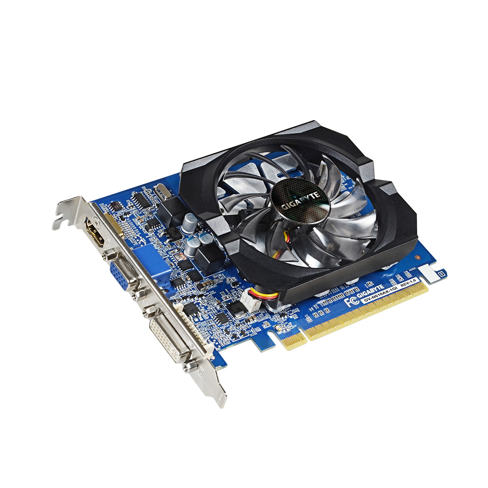 GIGABYTE GV-N610AX-1GI graphics card NVIDIA GeForce GT 610 – image 2