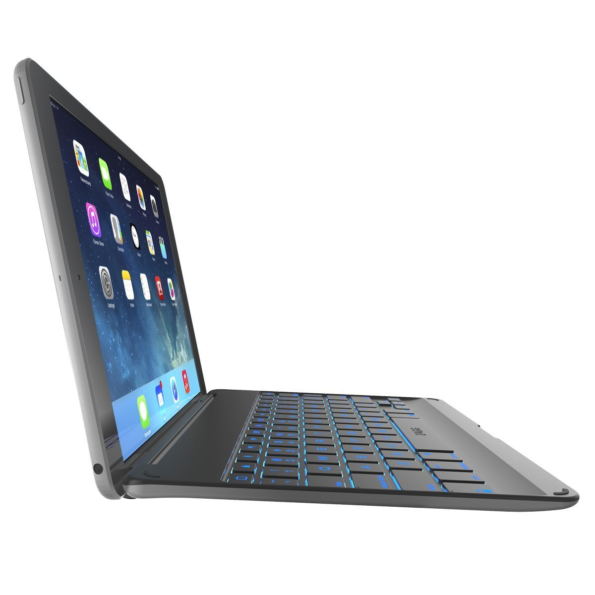 ZAGG FZKFHCBKLIT105 mobile device keyboard AZERTY Bluetooth Black, Grey – image 3