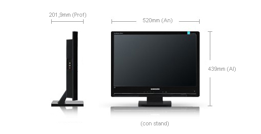 Samsung SM225MD computer monitor – image 2