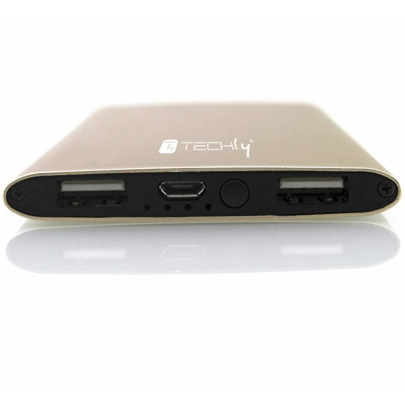Techly Battery Charger Power Bank Slim Smartphone Tablet – image 3