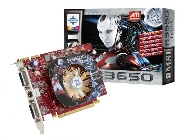 MSI R3650-T2D512 graphics card GDDR3 – image 5