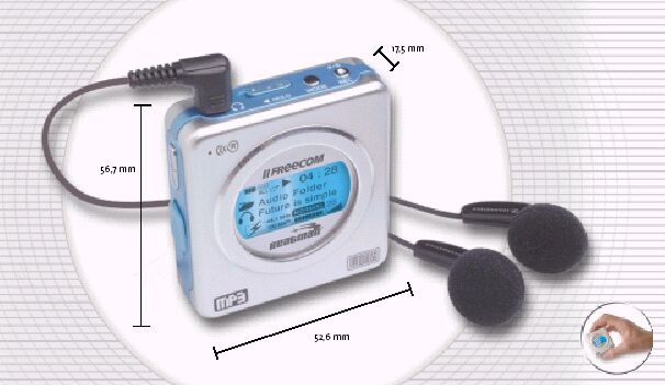 Beatman Flash -128 MP3 WMA Player+Radio