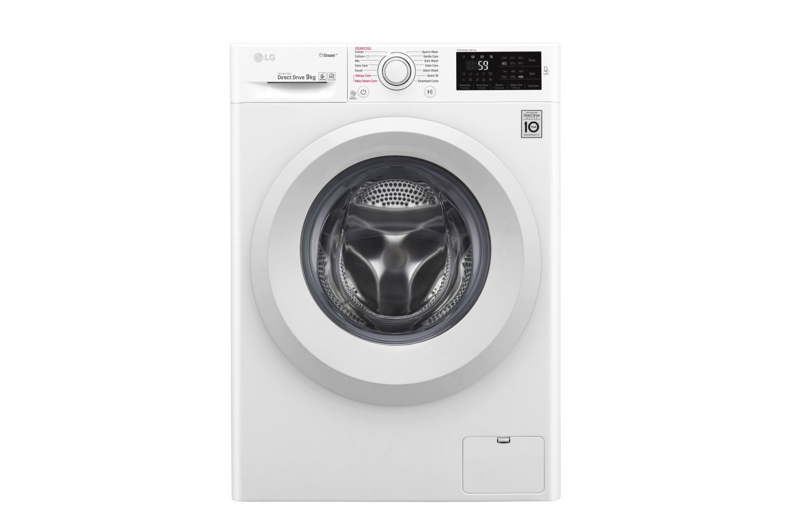 LG F4J5VY3W washing machine Front-load