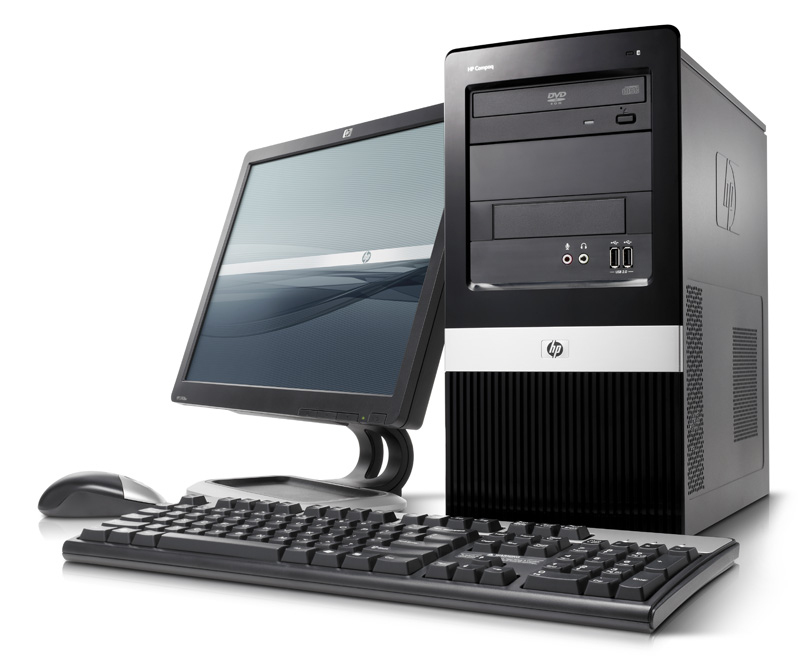 HP dx2420 + v185ws