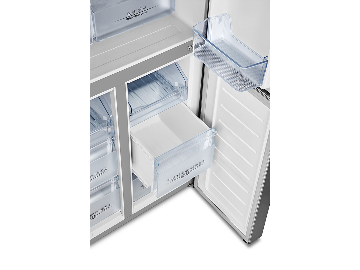 Hisense RQ563N4SI2 side-by-side refrigerator Freestanding – image 8