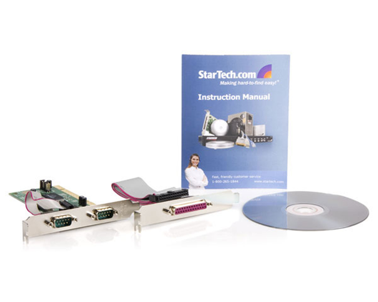 StarTech.com ADD A PARALLEL PORT AND TWO RS-232 SERIAL PORTS TO YOUR PC THROUGH A PCI EXPANSI – image 6