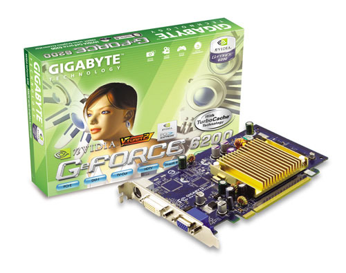 GIGABYTE NVIDIA GeForce 6200 with TurboCache