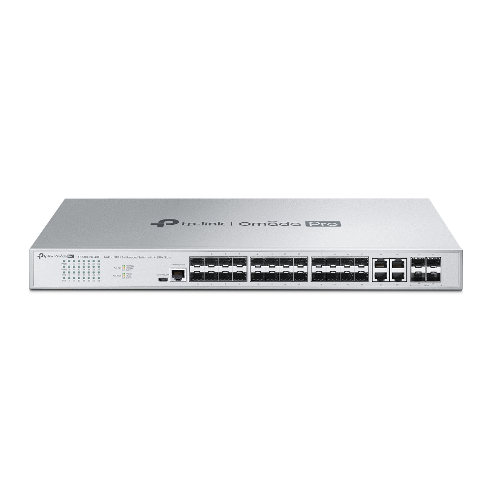 TP-Link Omada Pro 24-Port SFP L2+ Managed Switch with 4 SFP+ Slots – image 1