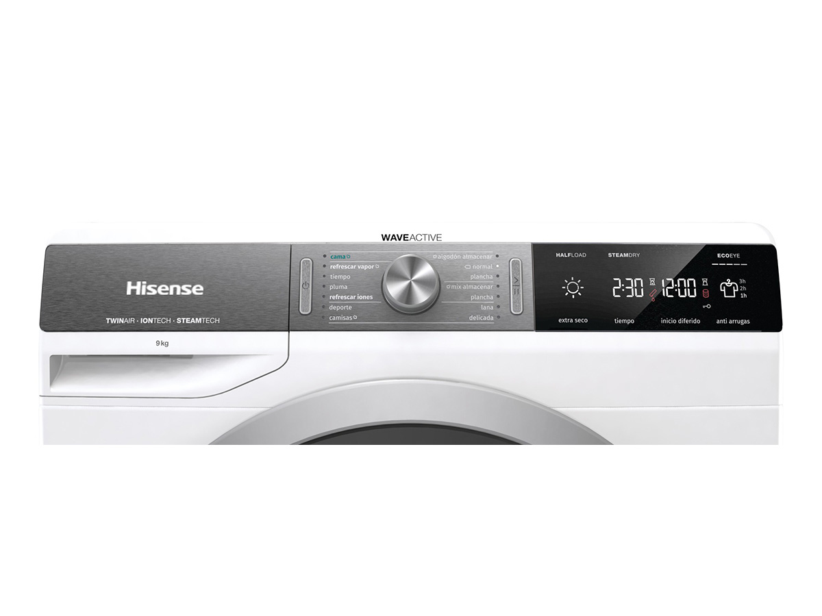 Hisense DHGS90M tumble dryer Freestanding Front-load – image 4
