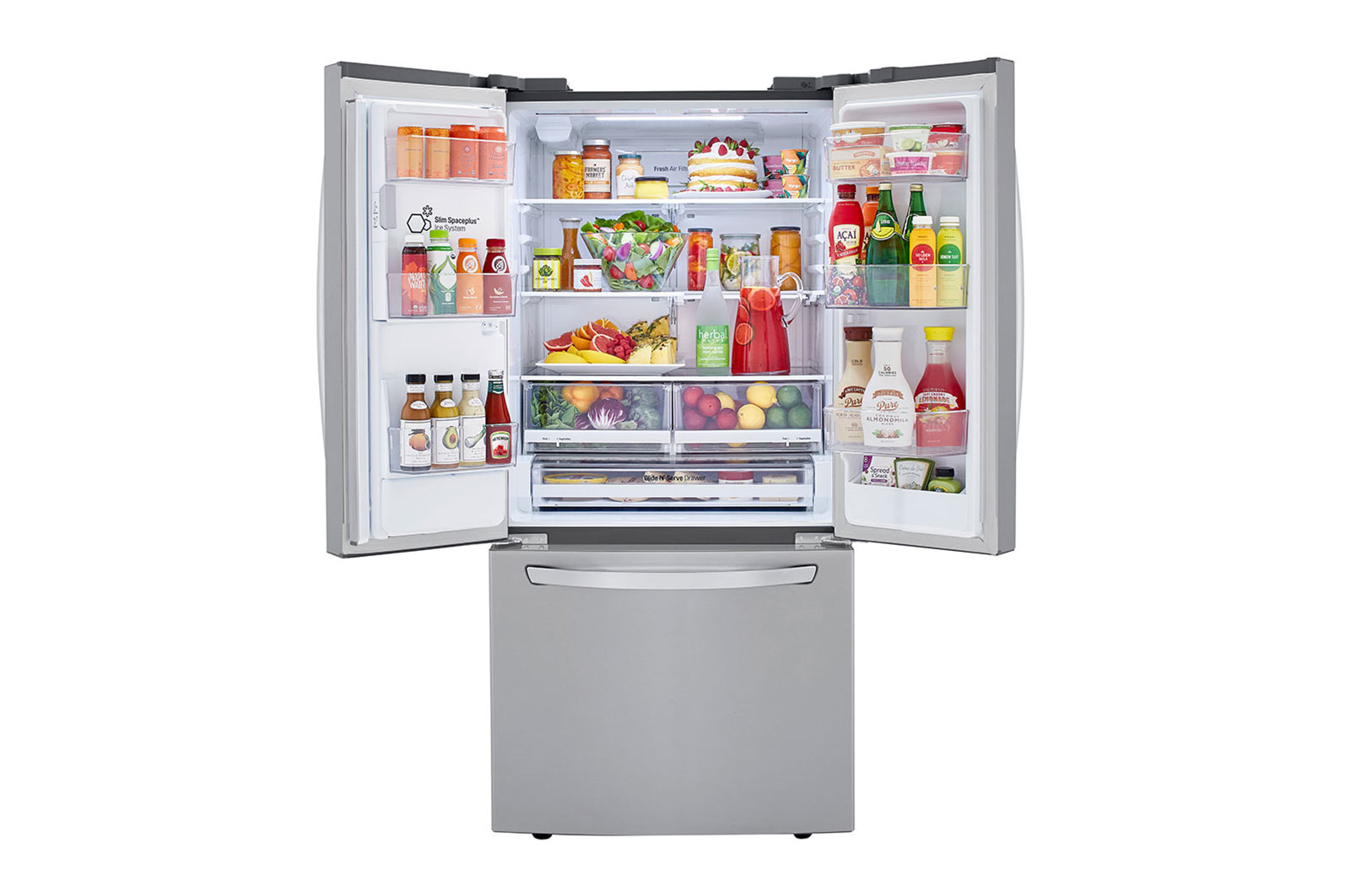 LG LRFXS2503S side-by-side refrigerator Freestanding – image 5