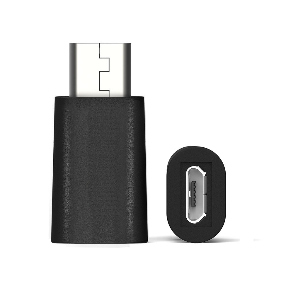 Ewent EW-100517-000-N-P cambiador de género para cable USB 3.1 C USB 2.0 Micro Negro, Plata