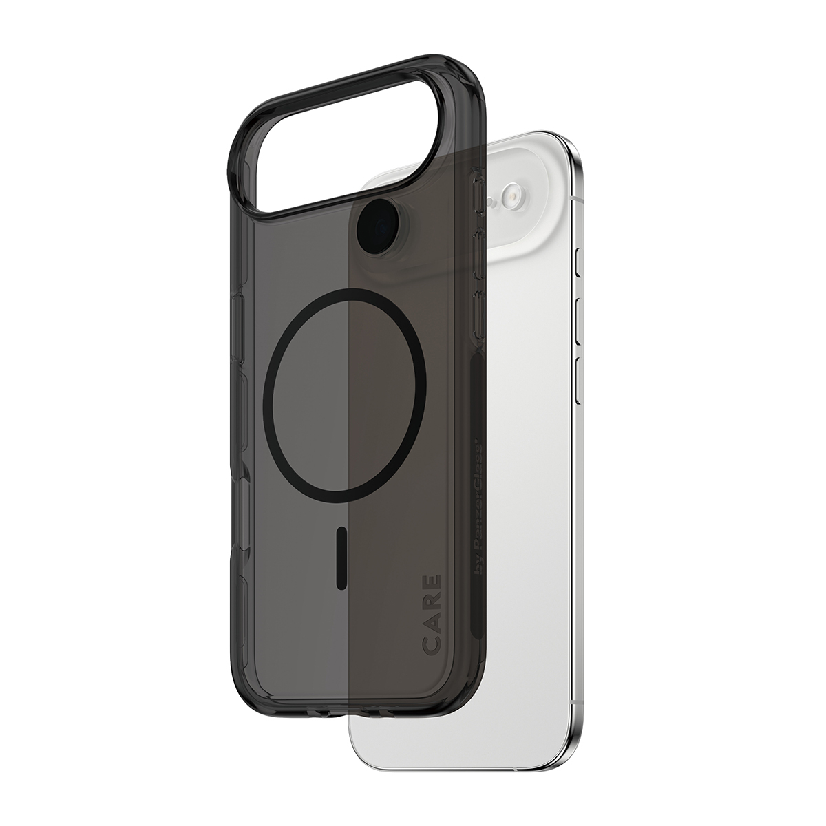 PanzerGlass CARE™ by ® Smokey Case w. Black MagSafe iPhone Air