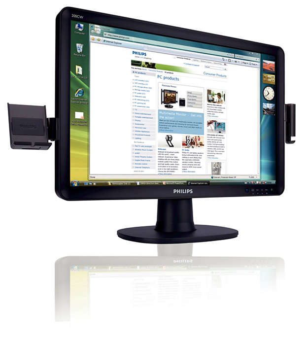 Philips 200CW8FB 20.1" wide WSXGA+ LCD widescreen monitor